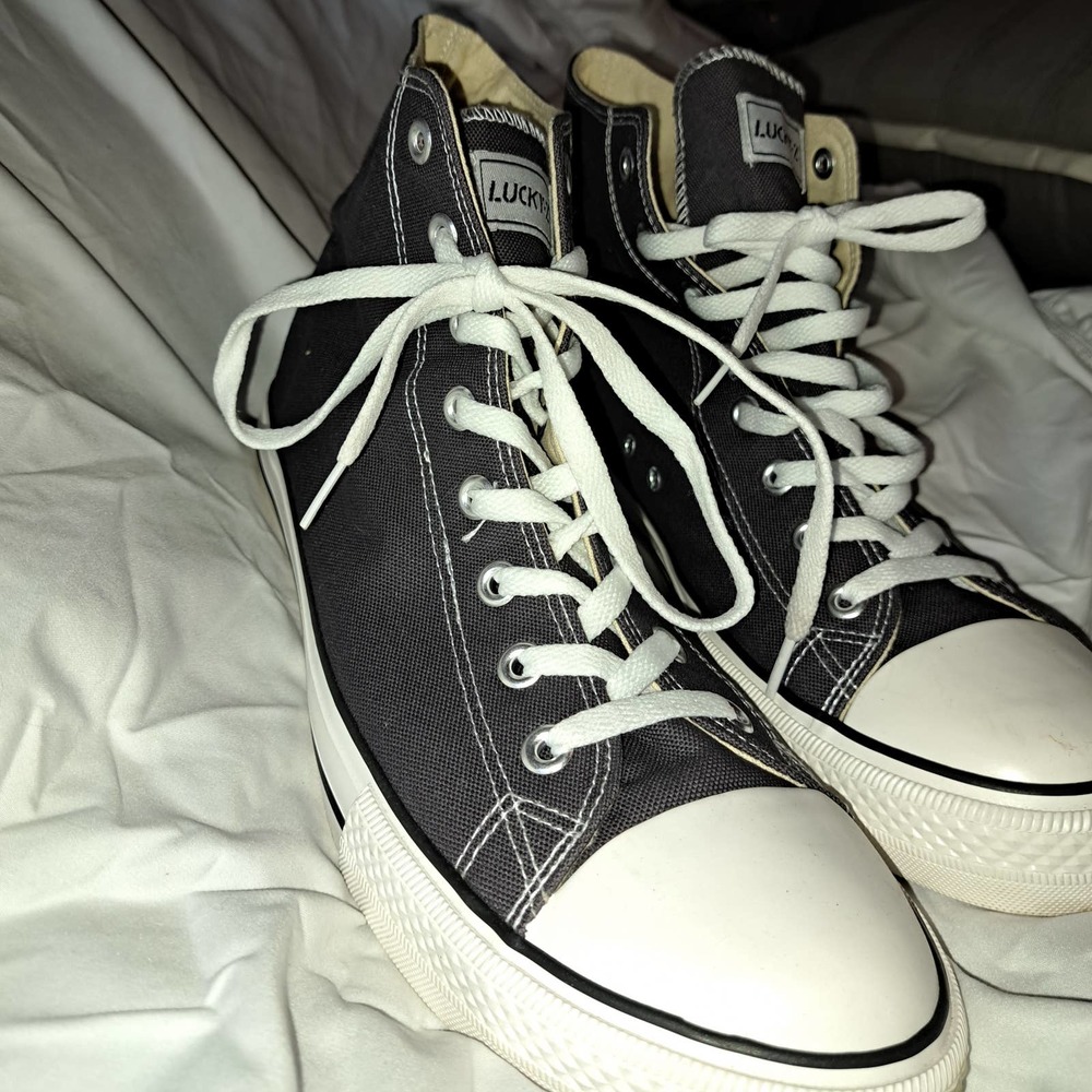 Mens ELARA Deep Gray High-Tops EU 47 / 13 USA